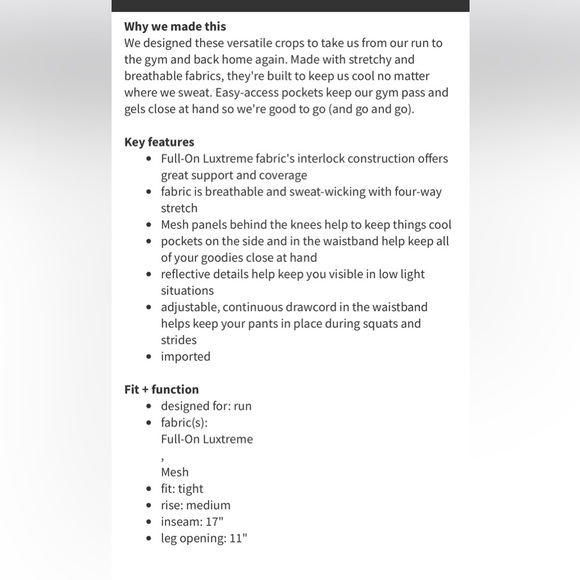 Lululemon Run For Fun Crop *Full-On Luxtreme camo 8 - Picture 3 of 11